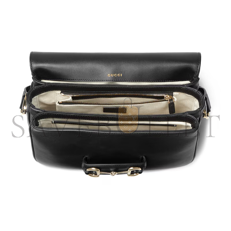 G*u*i horsebit 1955 soft small shoulder bag 815178 (26*17*10cm)